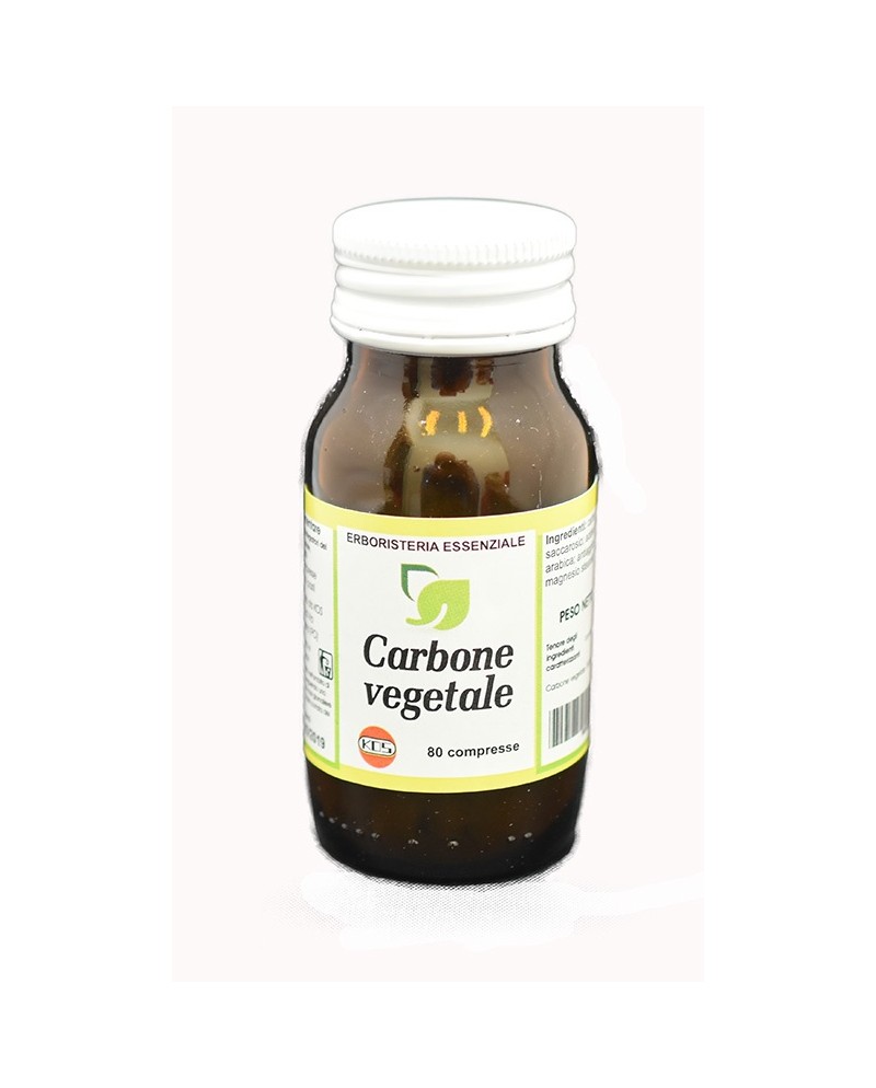 Carbone vegetale 80 cps