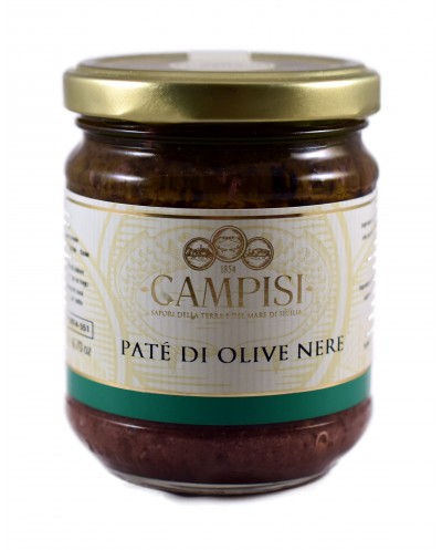 Pate' di olive nere campisi...