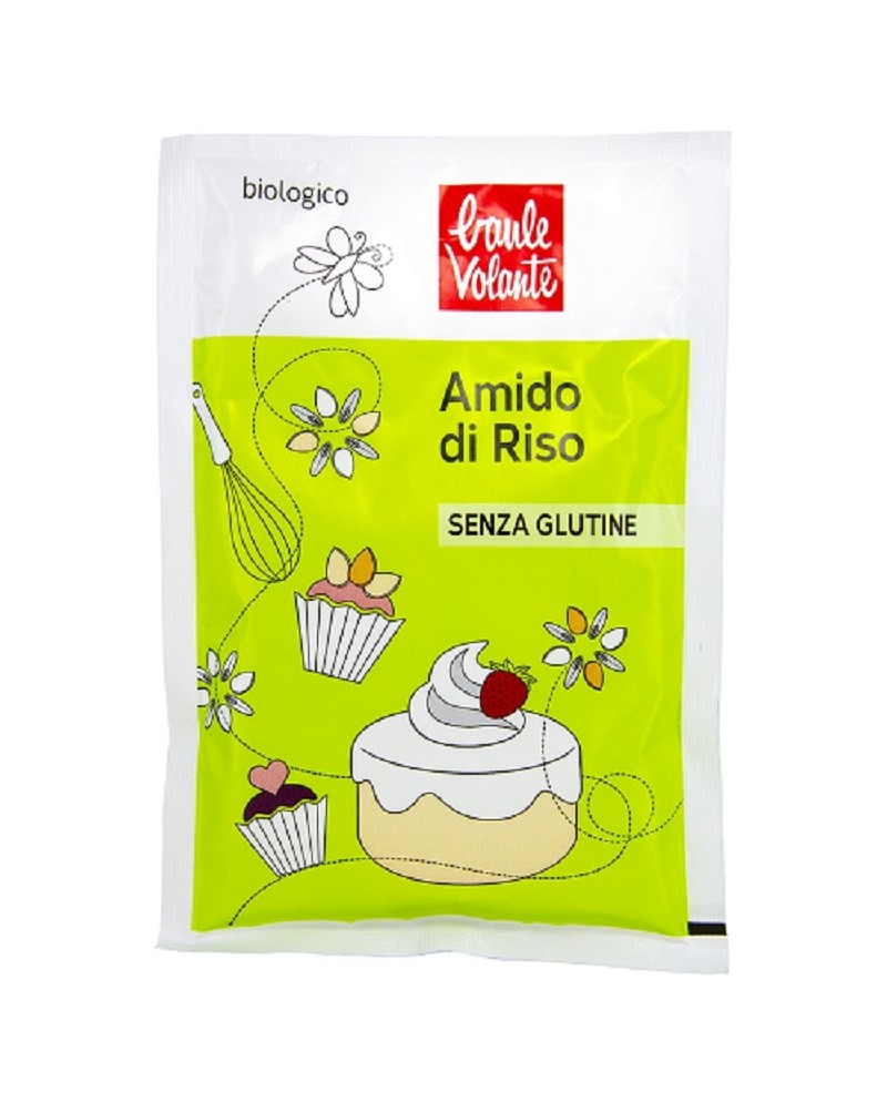 Amido di riso senza glutine 100g baule volante